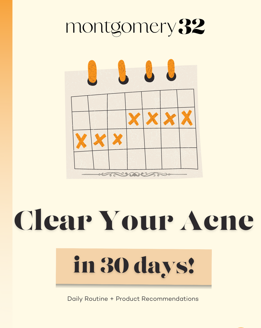 Clear Your Acne in 30 Days